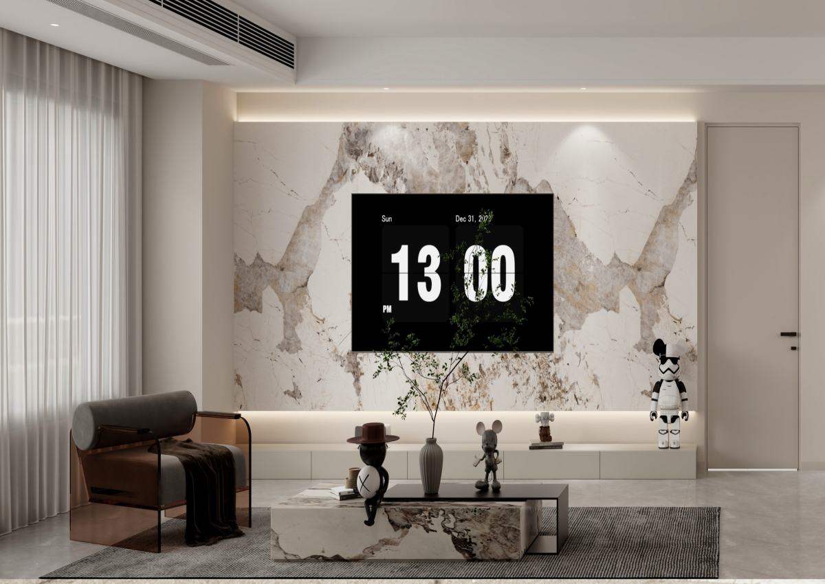 中海華樾 | 130㎡簡約風，簡單即高級，打造松弛感治愈之家！