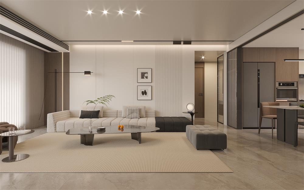 星耀閱海138㎡ | 開放式餐廚新玩法！可開合式LDK一體化，讓家瞬間大兩倍