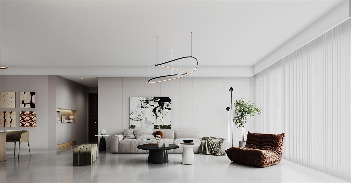 寧房云筑129㎡ | 裝修的盡頭原來是極簡(jiǎn)！家越簡(jiǎn)單越高級(jí)~