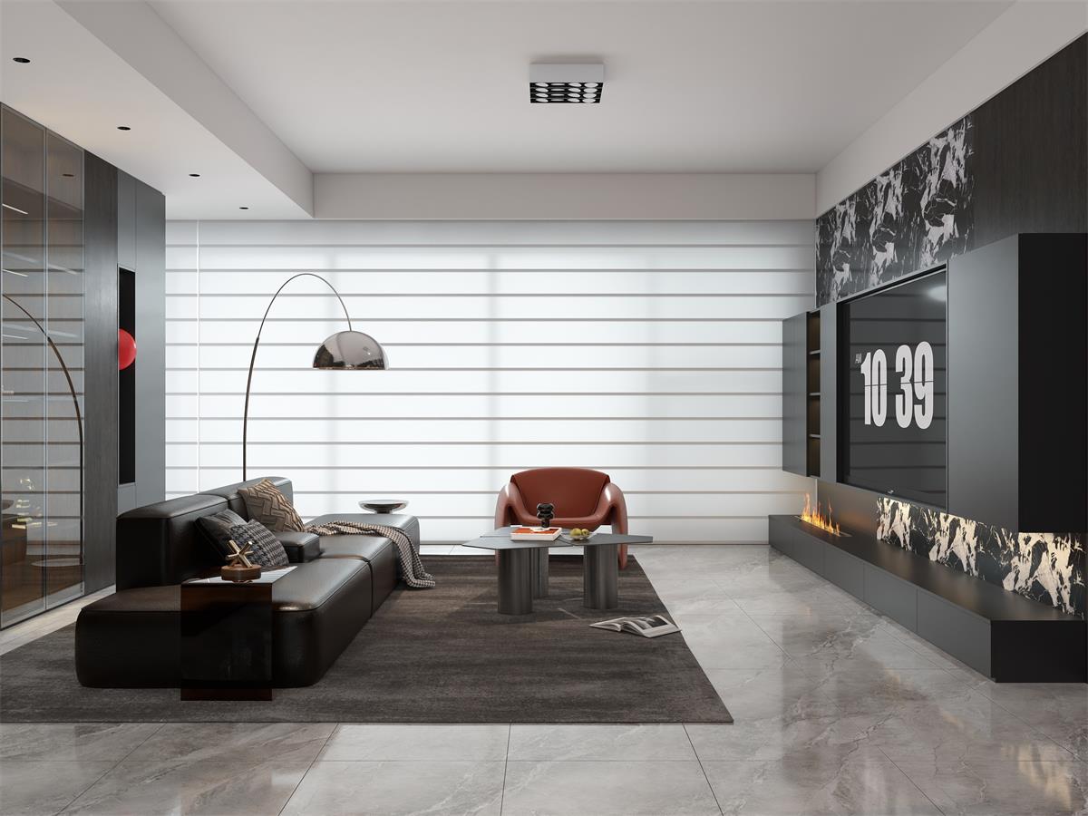 萬科錦曜 | 暗黑美學(xué)天花板！他家129㎡意式風(fēng)太驚艷了！