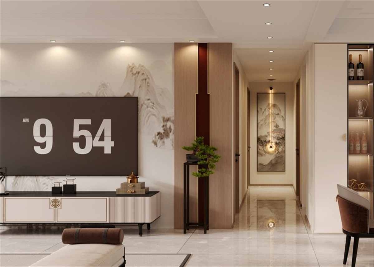 中海華樾185㎡ | 新中式到底有多絕？東方美學(xué)直接拿下一家老?。? title=