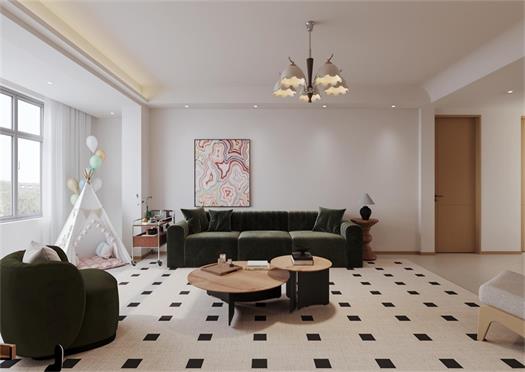 湖畔嘉苑 | 139㎡輕復(fù)古之家，不盲目跟風(fēng)，做生活的主角