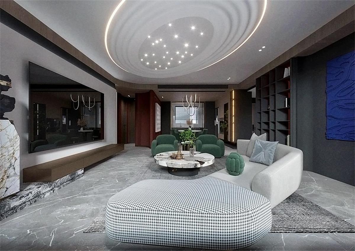 中海九樾143㎡ | 你不敢嘗試的暗黑系混搭風(fēng)，到底有多炫酷？！