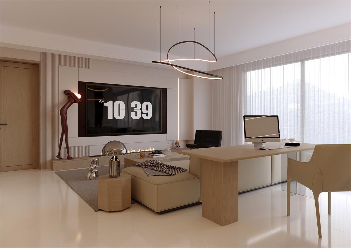 民生北府143㎡ | 奶白+原木打造的極簡(jiǎn)主義家，不是豪宅但很好宅~