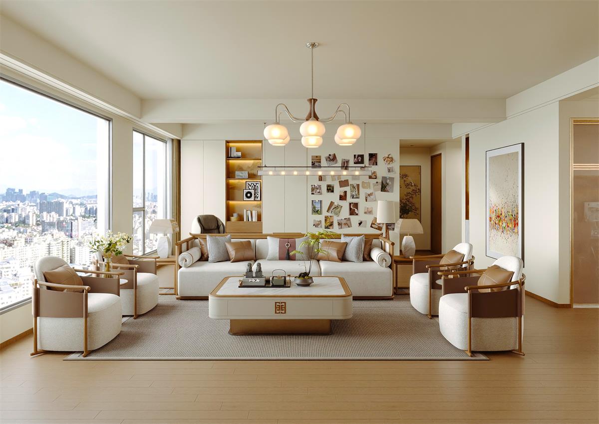 閱麓和院147㎡ | 三線小城的宋式美學(xué)家，有種「柳暗花明」 的松弛寫意