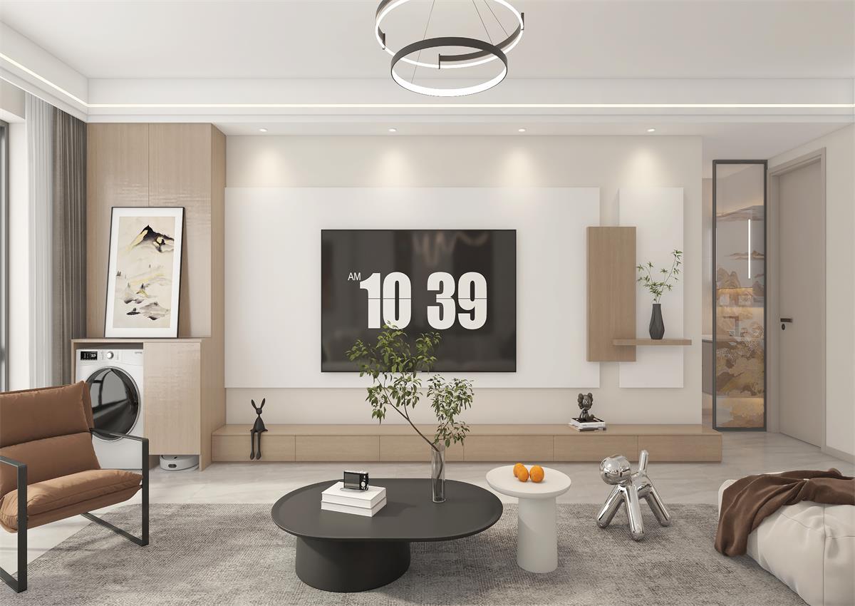 紫辰府128㎡ | 『奶油風(fēng)』不是刷個(gè)大白墻！溫馨、顯大、好打理才是核心！