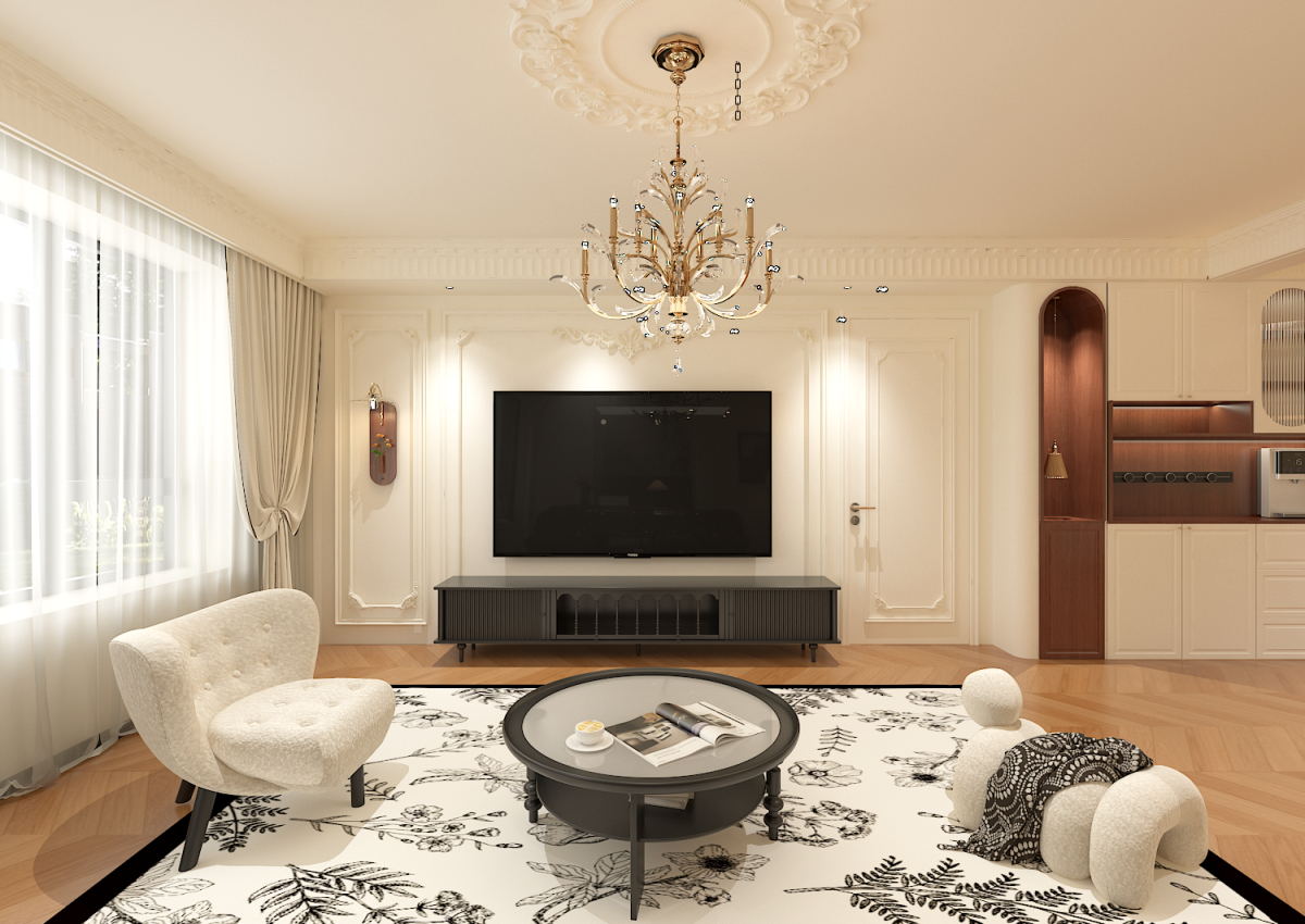 云熙府147㎡ | 法式+中古，裝修成這樣算不算成功？