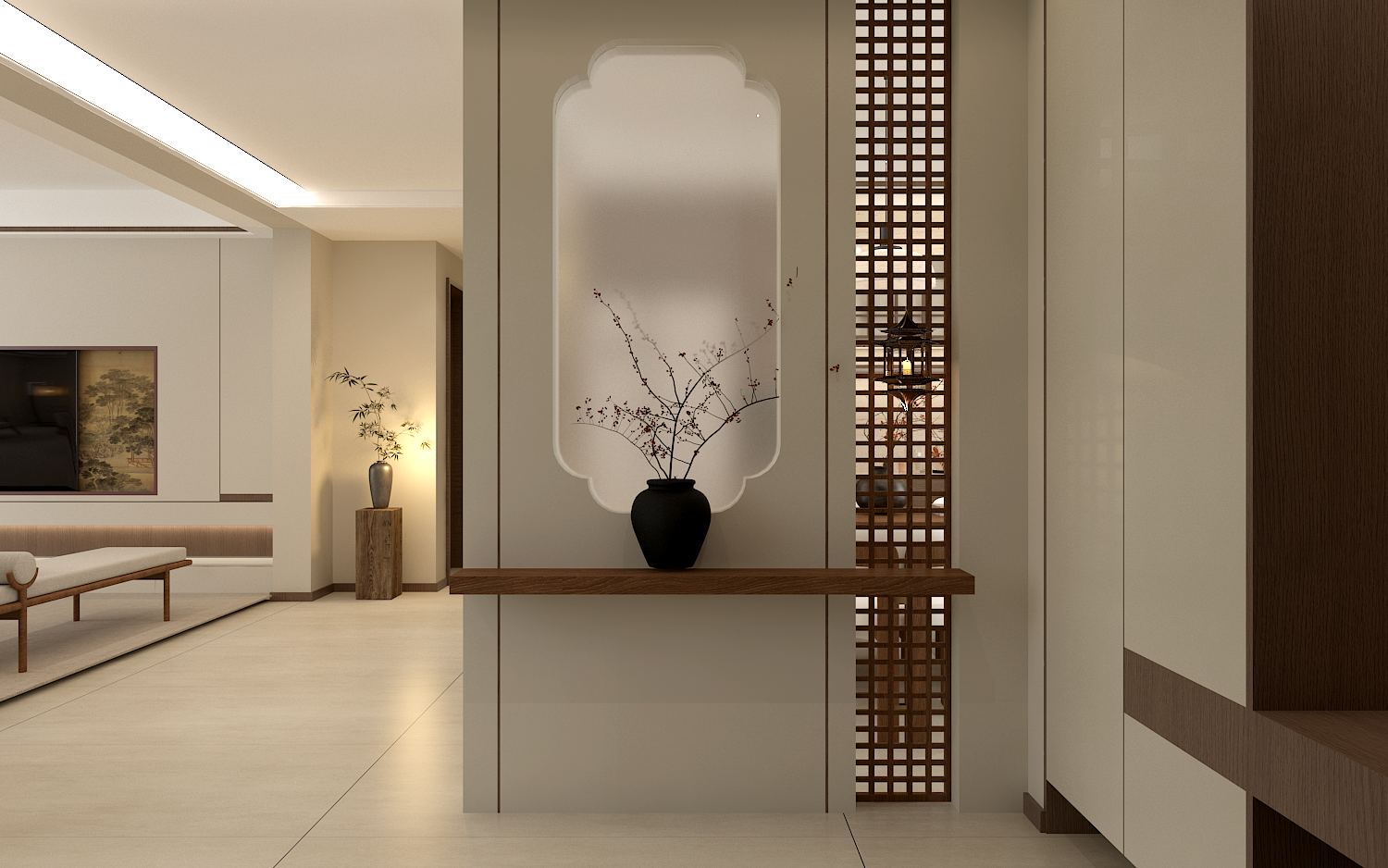 銀稅花園148㎡ | 出租房改造成這樣算不算成功？這個(gè)宋式美學(xué)的家簡(jiǎn)直贏(yíng)麻了！