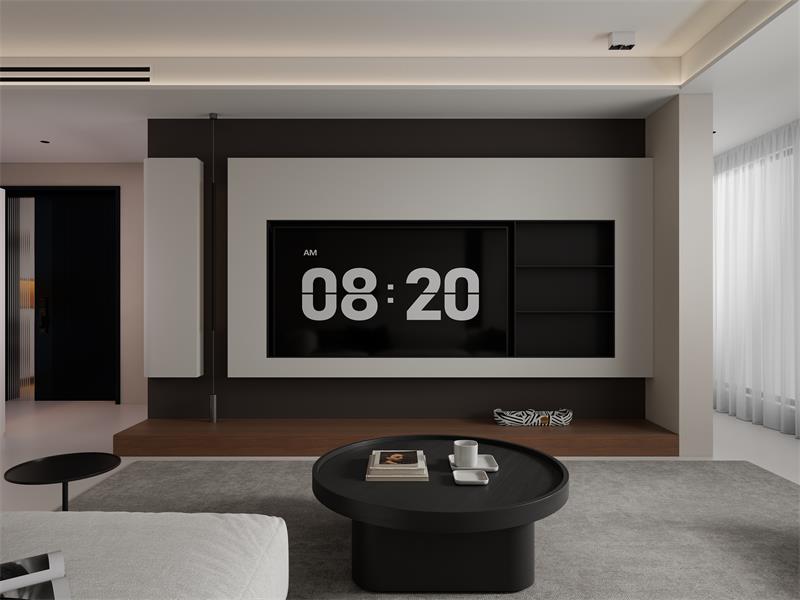 北郡府136㎡ | 不跟風(fēng)、不網(wǎng)紅，這個(gè)高智感的意式極簡(jiǎn)家，百看不厭！