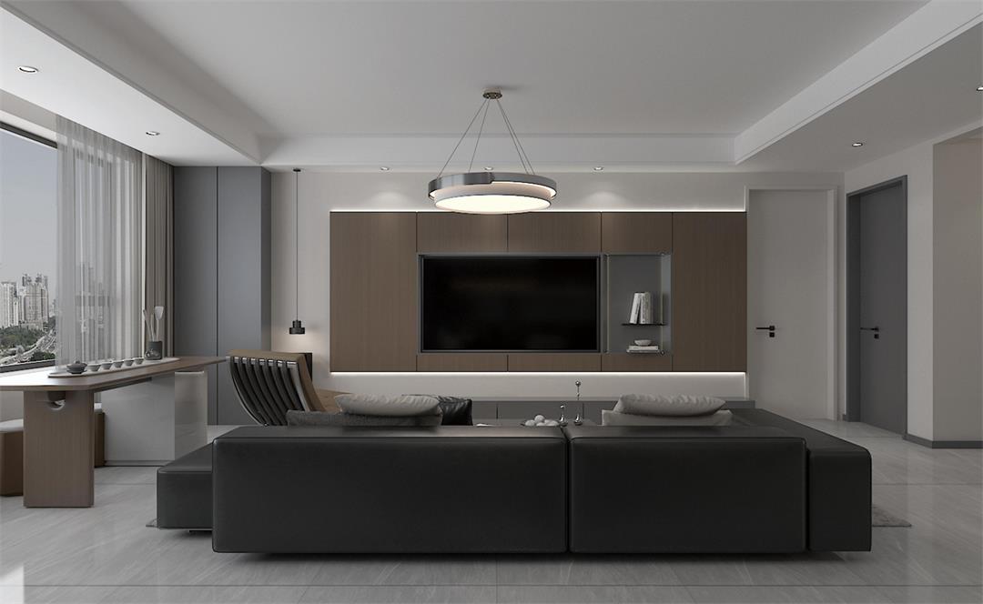 閱麓和院128㎡ | 極簡黑白灰的家，高級卻不高冷！