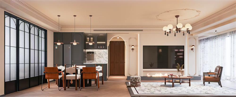 中梁印168㎡ | 絕美法式復(fù)古風(fēng)！二人一貓裝滿日常的松弛與浪漫~