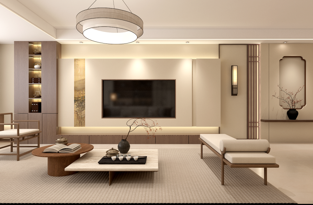 湖光印136㎡ | 宋式美學的含金量還在上升！直接拿下一家老小