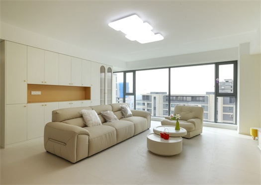 實景 | 萬錦公館143㎡奶油風(fēng)，藏進(jìn)角落里的寫意自然，讓焦慮瞬間清零！