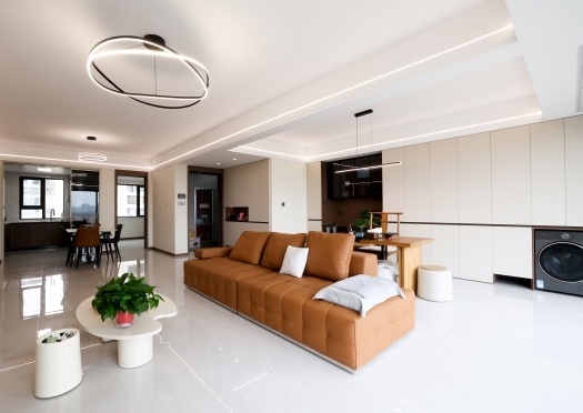 實景首發(fā) | 不做網(wǎng)紅造型！這套133㎡簡約風(fēng)的家，治愈往后余生~